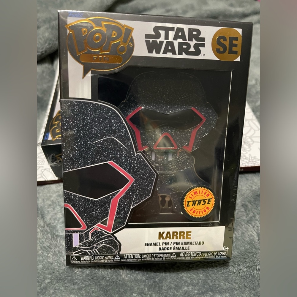 (2) KARRE STAR WARS SE POP PINS - FUNKO - WITH CHASE!
